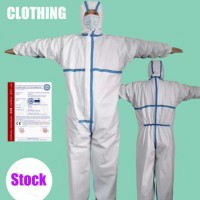 Disposable Protective Clothing Isolation Gown Medical Ce Stock