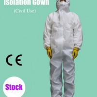 Deposable Isolation Gown Civil Use Non-Woven SMS Ce Medical