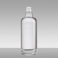 High Quality Machine Made Clear Glass Wine/Liquor/Spirits/Vodka Bottle 750ml