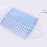 in Stock Ce FDA Certified Disposable 3ply Surgical Protective Used Doctor Anti Pollution Dust Mask