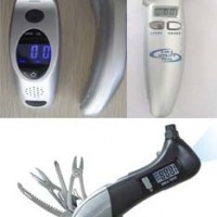 4 in 1 Tire Gauge / Multi-Function Tire Gauge