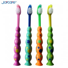 High Quality New Design Children Toothbrush with Suction Cup/Soft Bristle图1