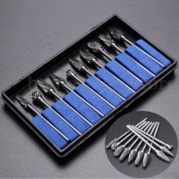 Tungsten Steel Dental Burs Lab Burrs Tooth Drill