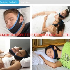 Hot Selling Wholesale Adjustable Anti-Snore Stop Snoring Chin Strap Anti Snoring Belt图1