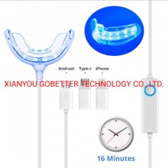 LED Phone Charging Blue Light Teeth Whitening图1