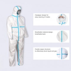 2020 Manufacturer Professional Isolation Clothing Anti Virus with FDA Ce Certifications图1