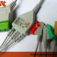 Nihon Kohden ECG Cable Compatible for Bsm 2301K with Ce Certificate&ISO13485