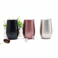 12oz Double Walls Insulated Vacuum Stainless Steel Tumbler