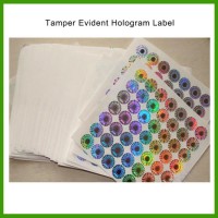 Wholesale Custom 3D Laser Hologram Printed Material Security Label Sticker with Void