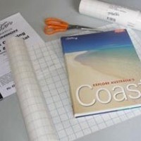 Adhesive Book Cover for School Use