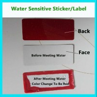 Custom High Quality Water Sensitive Label/Sticker; Warning Label for Mobile