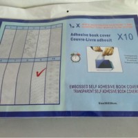 Adhesive Clear Book PVC Cover