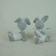 Home Decor Figurine Ceramic Rabbit Decoration图1