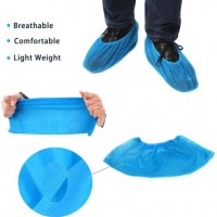 Disposable Cover Anti Slip Polypropylene PE Boot Non-Woven Shoe Cover