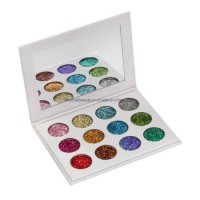 Makeup Cosmetics Private Label Waterproof Pressed Glitter Powder Custom Eyeshadow Palette