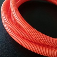 Flame Retardant Flexible Plastic Bellows Plastic Hose Corrugated Pipe