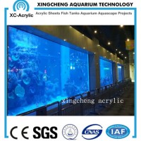 Transparent Big Viewing Acrylic Panel Aquarium