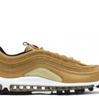 Best Max 97 Shoes Running Shoes Sports Sneakers Gold