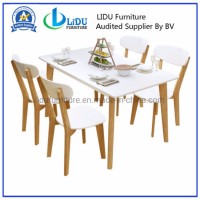 Hot Selling Table/Modern Home Furniture Wood Dining Table with Chairs