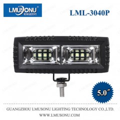 Lmusonu New 5.0 Inch 40W 3040p Auxiliary CREE LED Work Lamp 5D Side Tail Light Driving Light for Agr图1