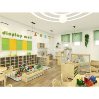 Cowboy Discount Nursery Furniture School Kindergarten Wood Classroom Furniture Wholesale