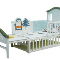 Eco-Friendly Baby Sleeping Bed Portable Newborn Baby Crib Bed