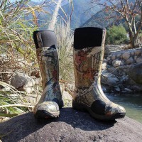 Men Camo Hunting Boots  Male Camo Rubber Boot  Camo Neoprene Rubber Boot  Watertightness Camo Neopre