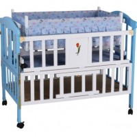 Factory Solid Wood Baby Bed/Single Longer Extender Bed