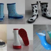 Various Kid Rubber Rain Boots  Children's Rubber Rain Boot  Child Rubber Boot  Various Color Ki