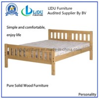 Hot Sale Solid Wood Bed Oak Bed Bedroom Furniture Wooden Bed Double Comfortable Bed Wooden Bed Bunk