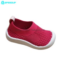 Cap Toe Slip on Walking Shoes Cute Flat Baby Shoes