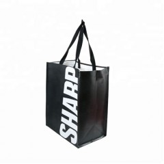 Custom Wholesale Non Woven Shopping Tote Eco Environment Friendly Biodegradable Promotion Bag with P图1