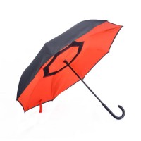 Custom 23 Inch Reverse Double Layer Inverted Umbrella