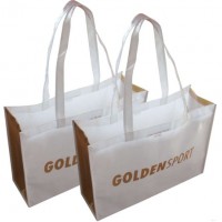 Wholesale Cheap Handbag Eco Friendly Reusable Supermarket Grocery Shopper Carry Bag Promotional Gift