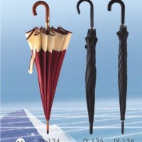 Auto Open Pongee Material Colorful Straight Umbrella (JY-134)