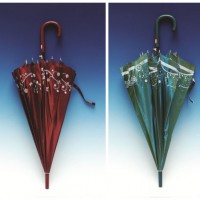 Auto Open Satin Straight Umbrella (SK-028)