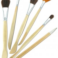 Synthetic & Wool & Mixture Hair Artist Painting Brushes Set