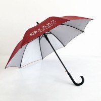 23 "Double Groove Straight Umbrella with Custom Logo