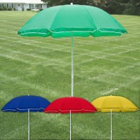 Hot Selling Wholesale Promotional Cheapest Pure Color Beach Umbrella