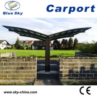 Polycarbonate Aluminum Double Carport for Car Garage (B810)