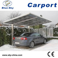 Hot Sale Durable Steel Caport with Polycarbonate Roof (B800)