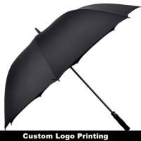 High Quality Wholesale Advertising Windproof Custom Large Cheap Golf Umbrella