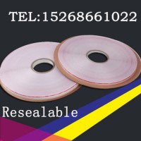 3mm Resealable Bag Sealing Tape in PE Release Liner