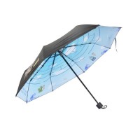 Customized Pattern Printing Small 21 Inches 8 Ribs Folding Umbrella