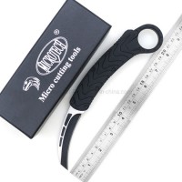 8.75 "2020 Amazon Hot Sale Otf Knife Spirit Bird Carbon Fiber Automatic Knife Zinc Alloy Tactic