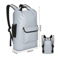 Waterproof Dry Bag Backpack Long Adjustable Shoulder Straps Included Roll Top Dry Compression Sack f