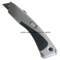 Heavy Duty Zinc Alloy Handle Utility Knife (WW-UK1574)