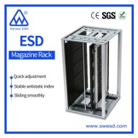 ESD Plastic Storage PCB Rack Carrier for SMT Line