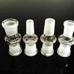 Glass Adapter Female18.8mm to Male 14.4mm Accessorries Glass Smoking Glass Water Pipe Ground Joints图1