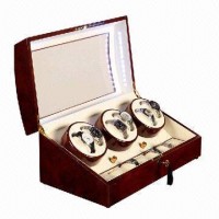 Gloss Piano Lacquering Wooden Watch Winder Box